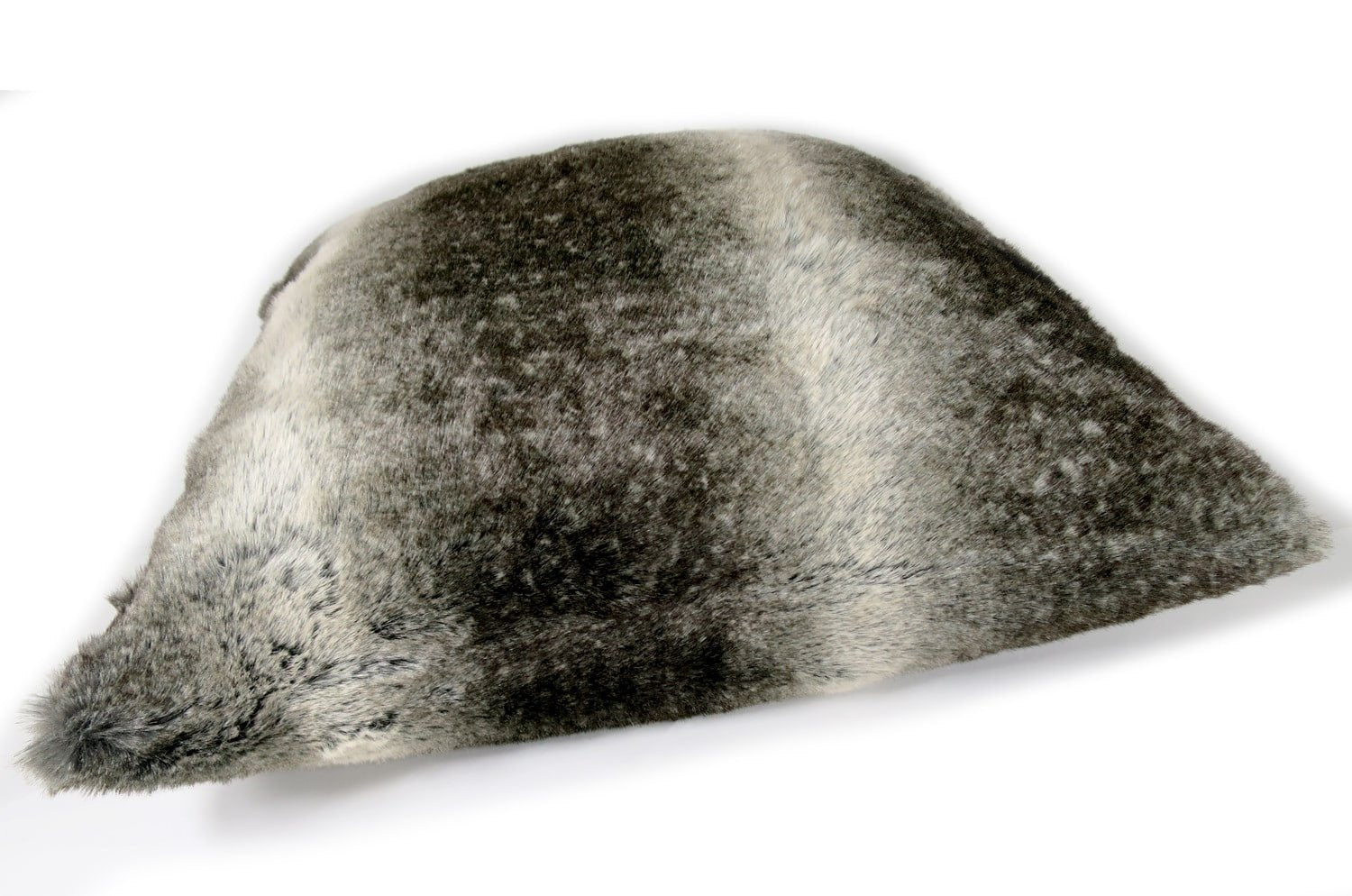 The Like Chinchilla チンチラ風エコファービッグクッション グレー 60×60cm 中材付 - HOUSE OF JAPAN Shop