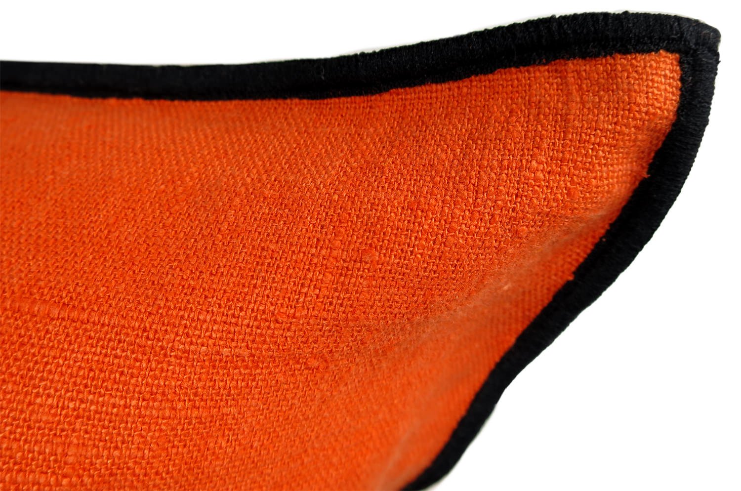 The LIN LAVE フレンチウォッシュドリネン クッションカバー (Mandarin) 45×45cm - HOUSE OF JAPAN Shop