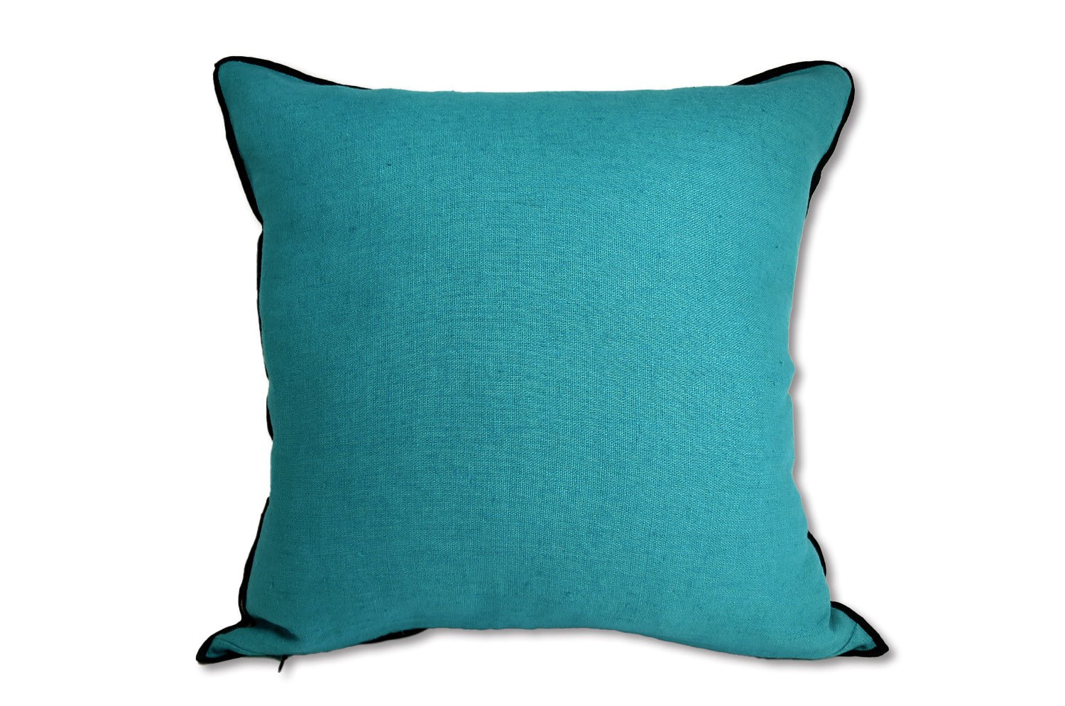 The LIN LAVE フレンチウォッシュドリネン クッションカバー (Ocean) 45×45cm - HOUSE OF JAPAN Shop