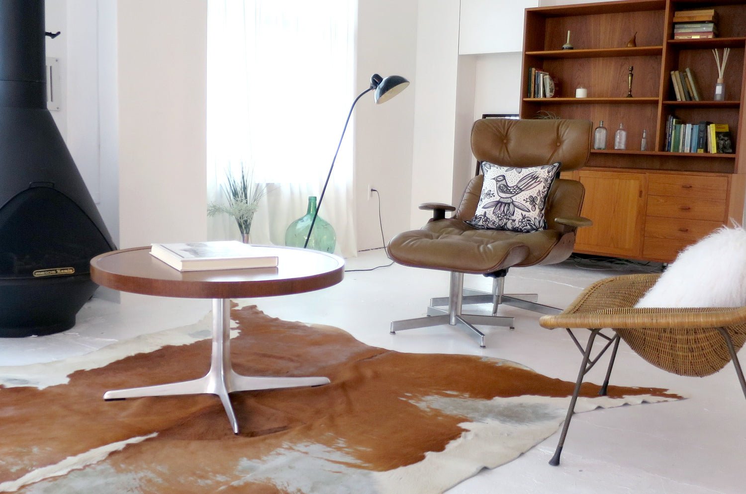 The Lintunen - リントゥネン ヘイニ・リータフフタデザイン リネンクッションカバー ホワイト 45×45cm - HOUSE OF JAPAN Shop