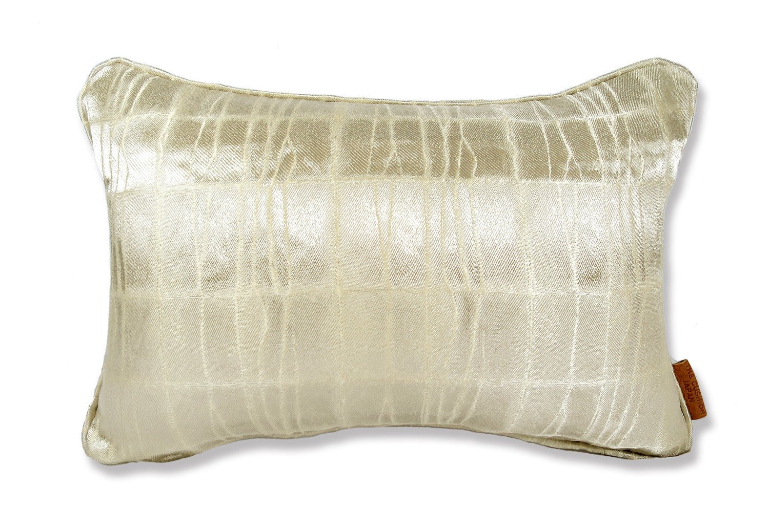 The LISBON AVORIO アルマーニカーザ リスボン パイピングクッション(シャンパーニュ) 45×30cm 中材付 - HOUSE OF JAPAN Shop