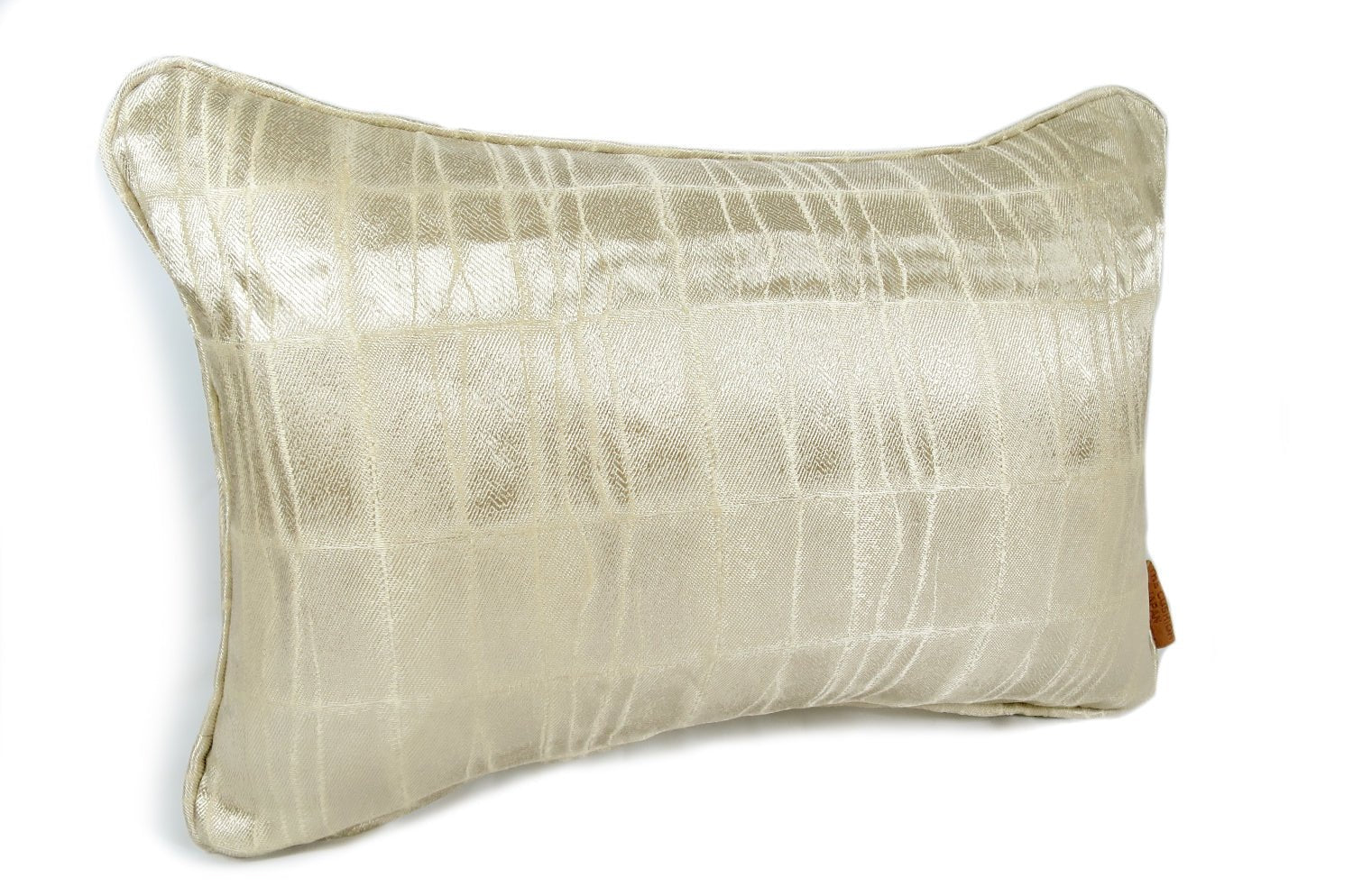 The LISBON AVORIO アルマーニカーザ リスボン パイピングクッション(シャンパーニュ) 45×30cm 中材付 - HOUSE OF JAPAN Shop