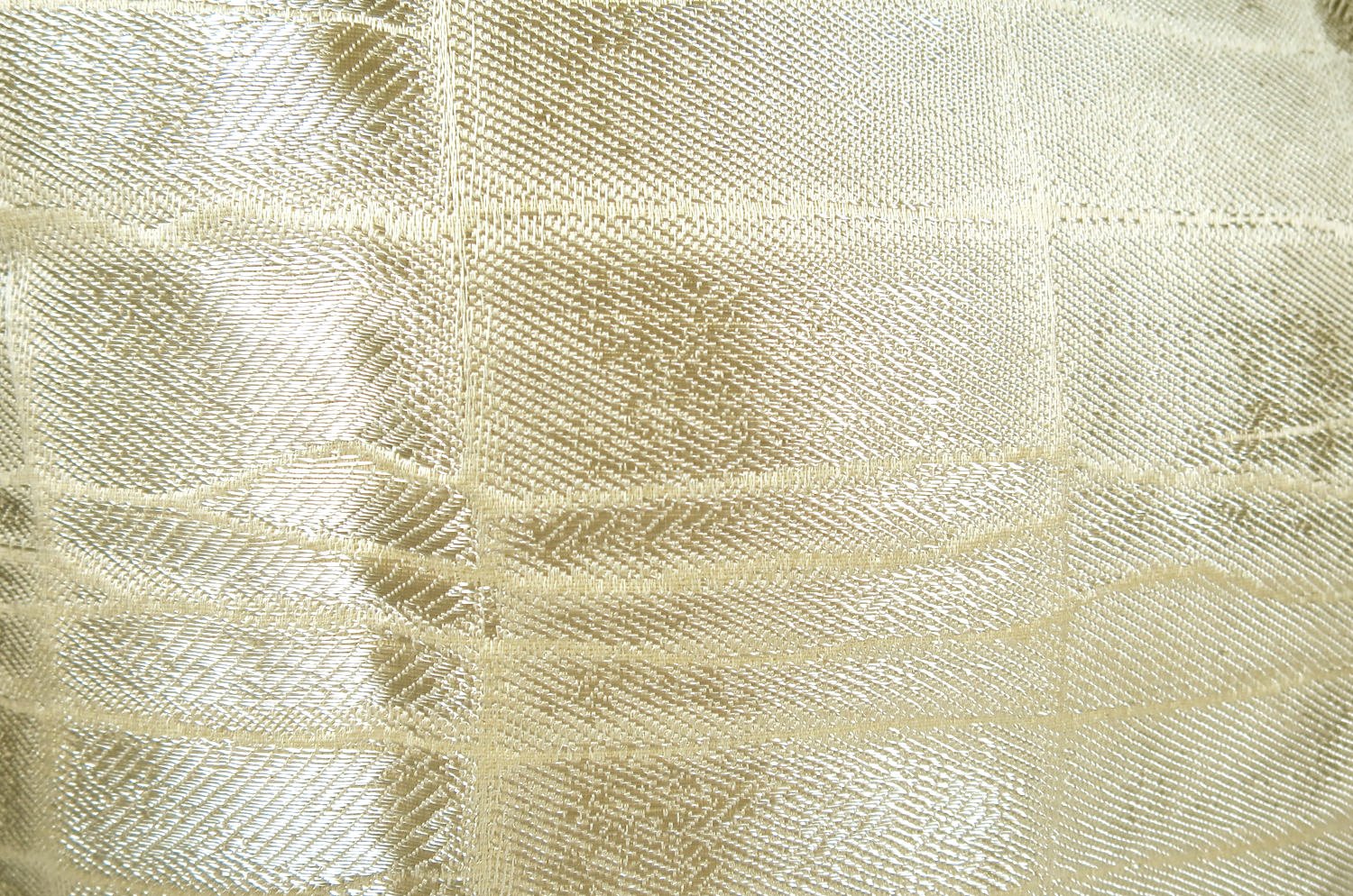 The LISBON AVORIO アルマーニカーザ リスボン ジャカードクッションカバー(シャンパーニュ) 45×45cm - HOUSE OF JAPAN Shop