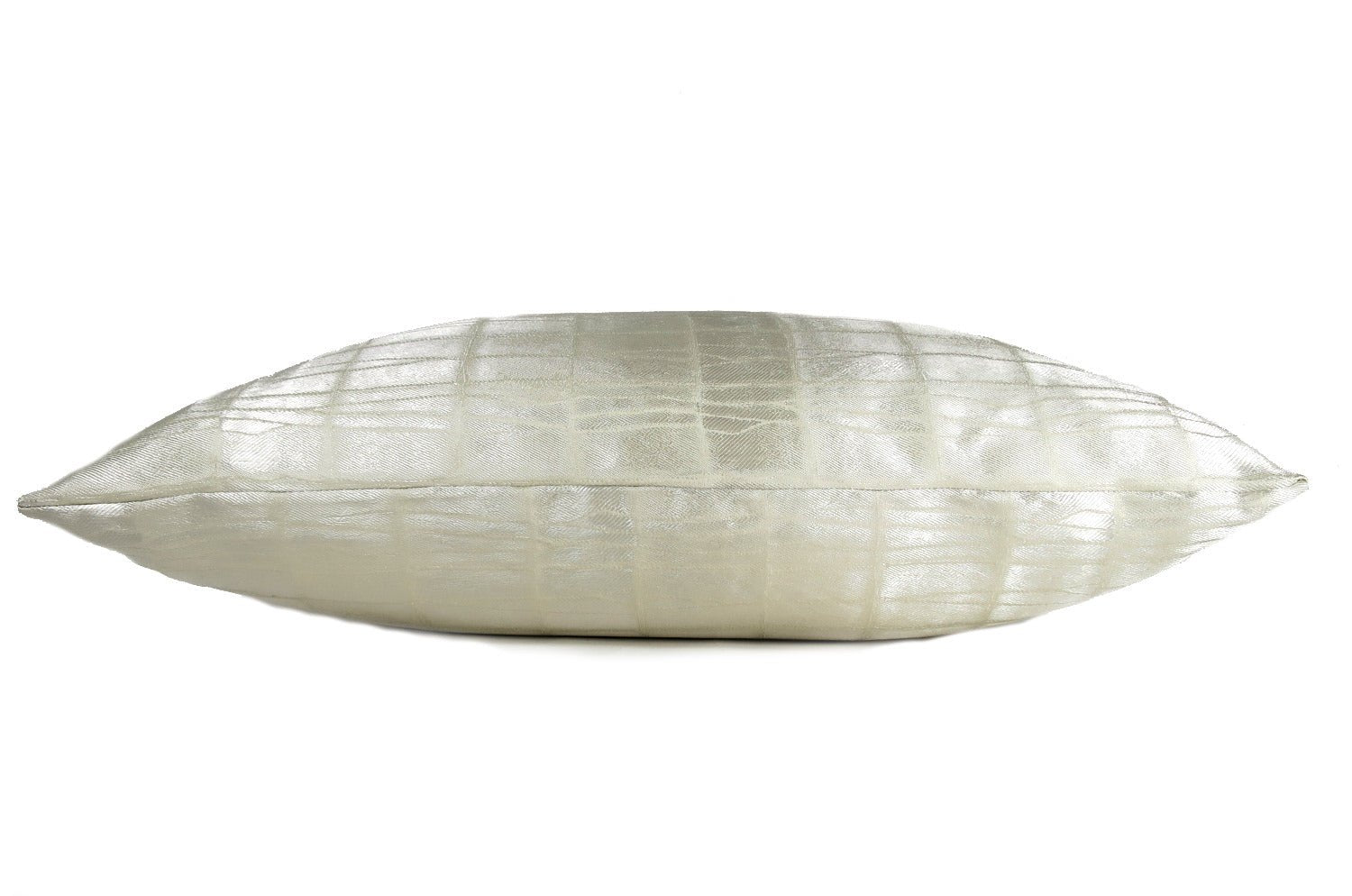 The LISBON AVORIO アルマーニカーザ リスボン 横長クッション(スノーホワイト) 60×35cm 中材付 - HOUSE OF JAPAN Shop