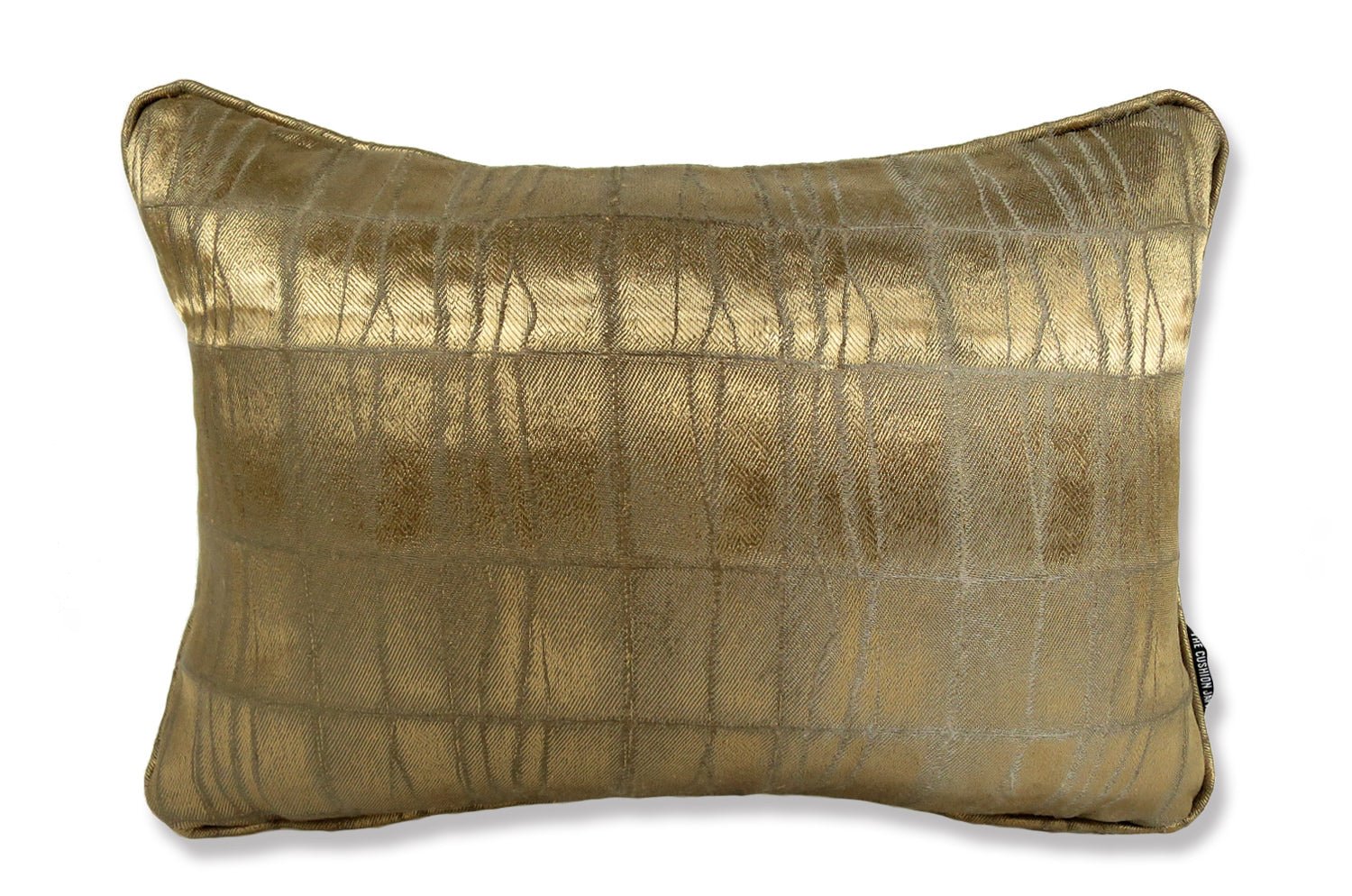 The LISBON ORO FUMÉ アルマーニカーザ リスボン ジャカードクッション(スモークゴールド) 45×30cm 中材付 - HOUSE OF JAPAN Shop