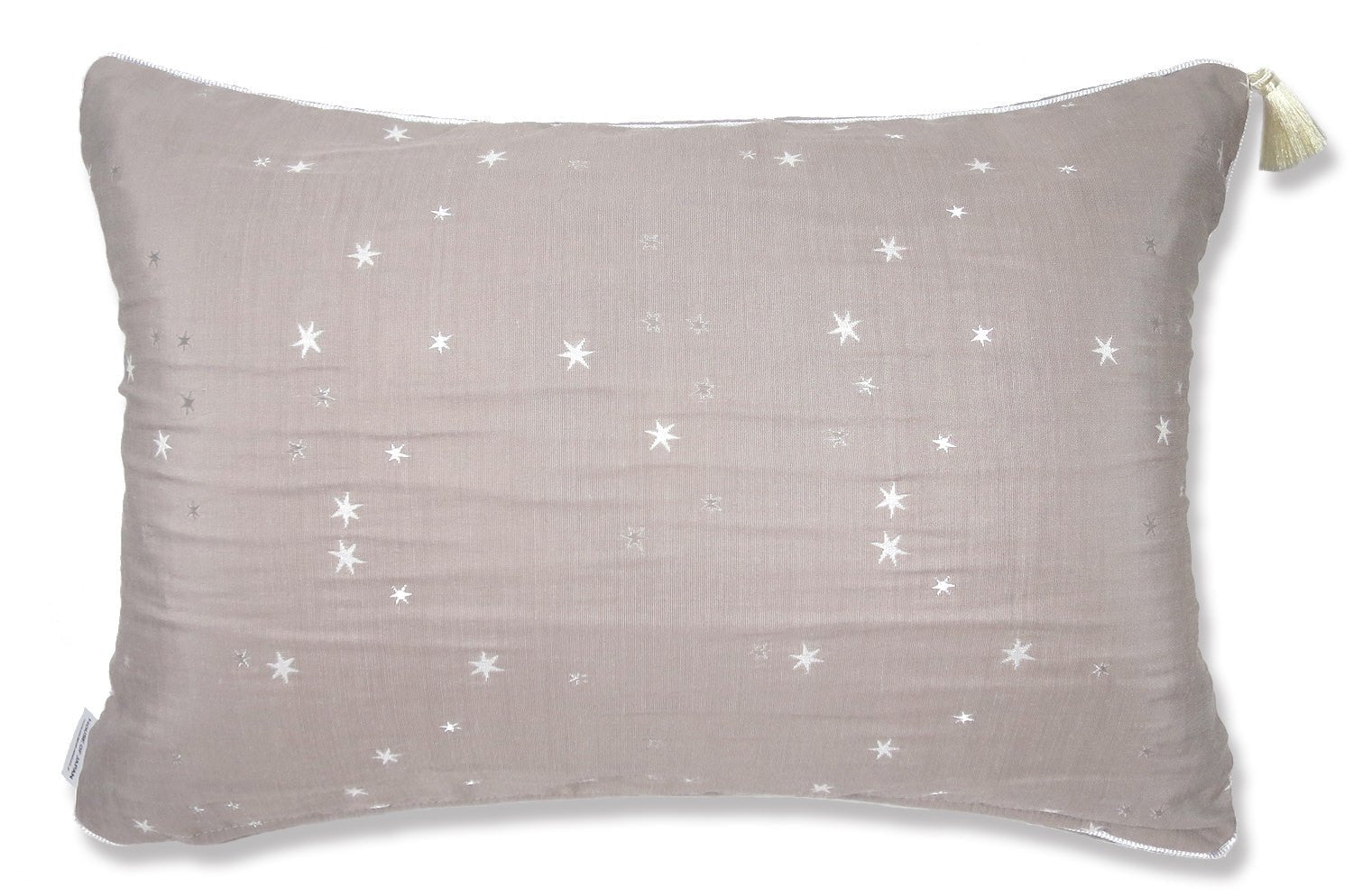 The Lovely Star 刺繍タッセル付クッション 50×35cm 中材付 - HOUSE OF JAPAN Shop