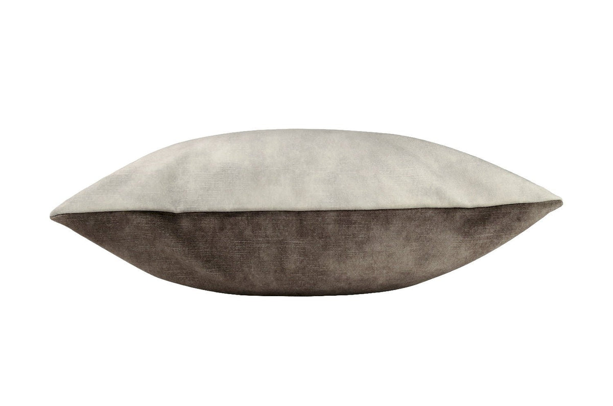 The Lovely TwoTone ラブリーツートーン プリントベルベット クッションカバー espresso×marble 45×45cm - HOUSE OF JAPAN Shop