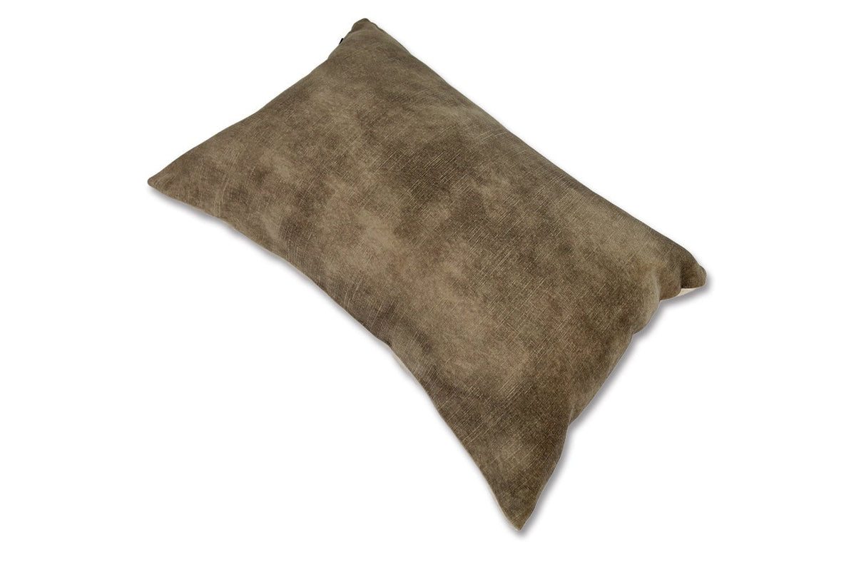 The Lovely TwoTone ラブリーツートーン プリントベルベット クッション latte×almond 45×30cm 中材付 - HOUSE OF JAPAN Shop