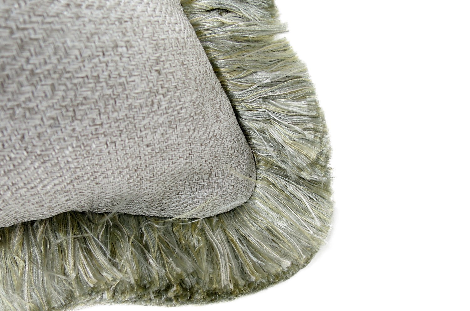 The Luxury fringe ラグジュアリーフリンジクッション 60(70)cm×33(43)cm 中材付 - HOUSE OF JAPAN Shop