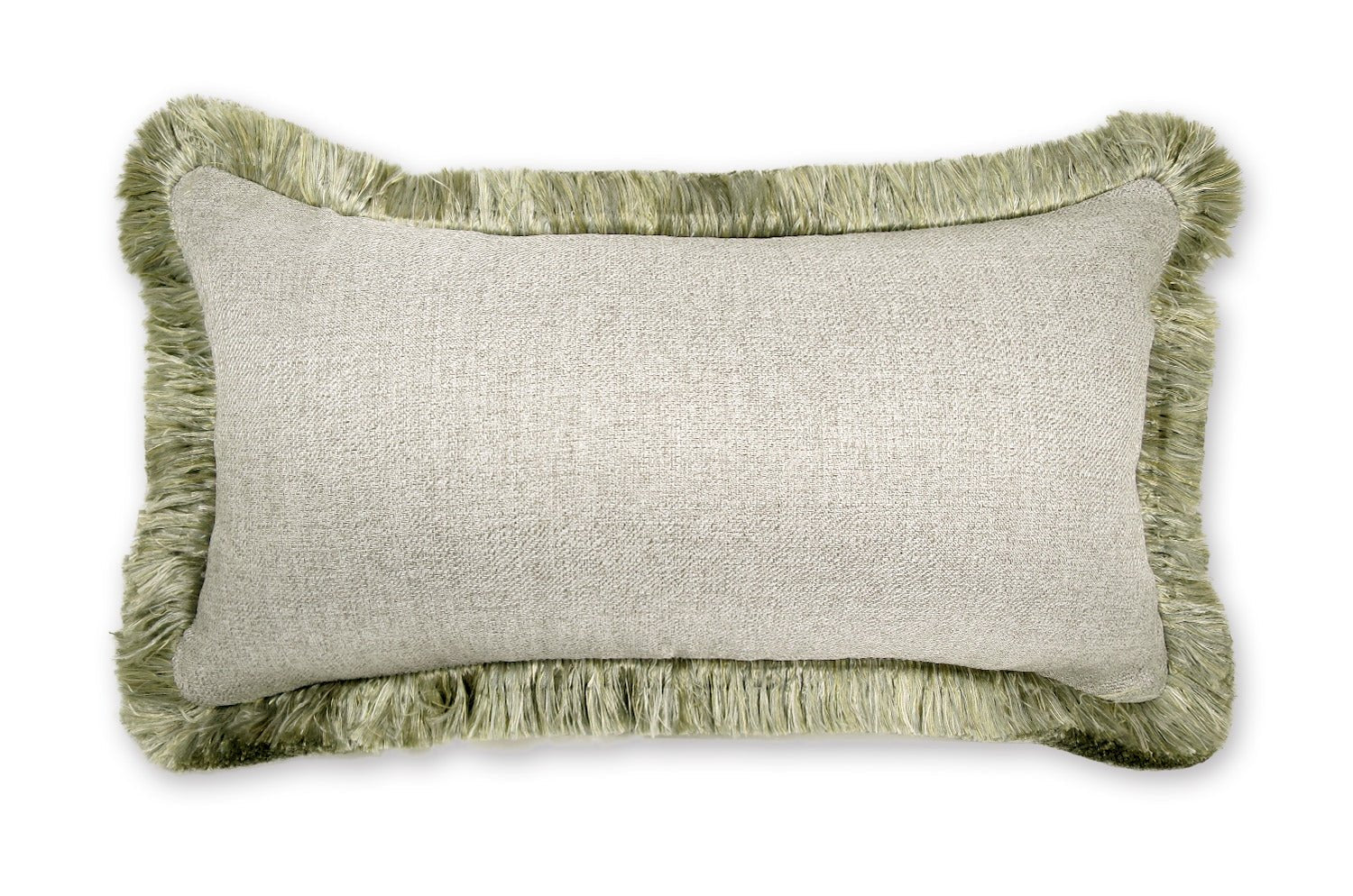 The Luxury fringe ラグジュアリーフリンジクッション 60(70)cm×33(43)cm 中材付 - HOUSE OF JAPAN Shop