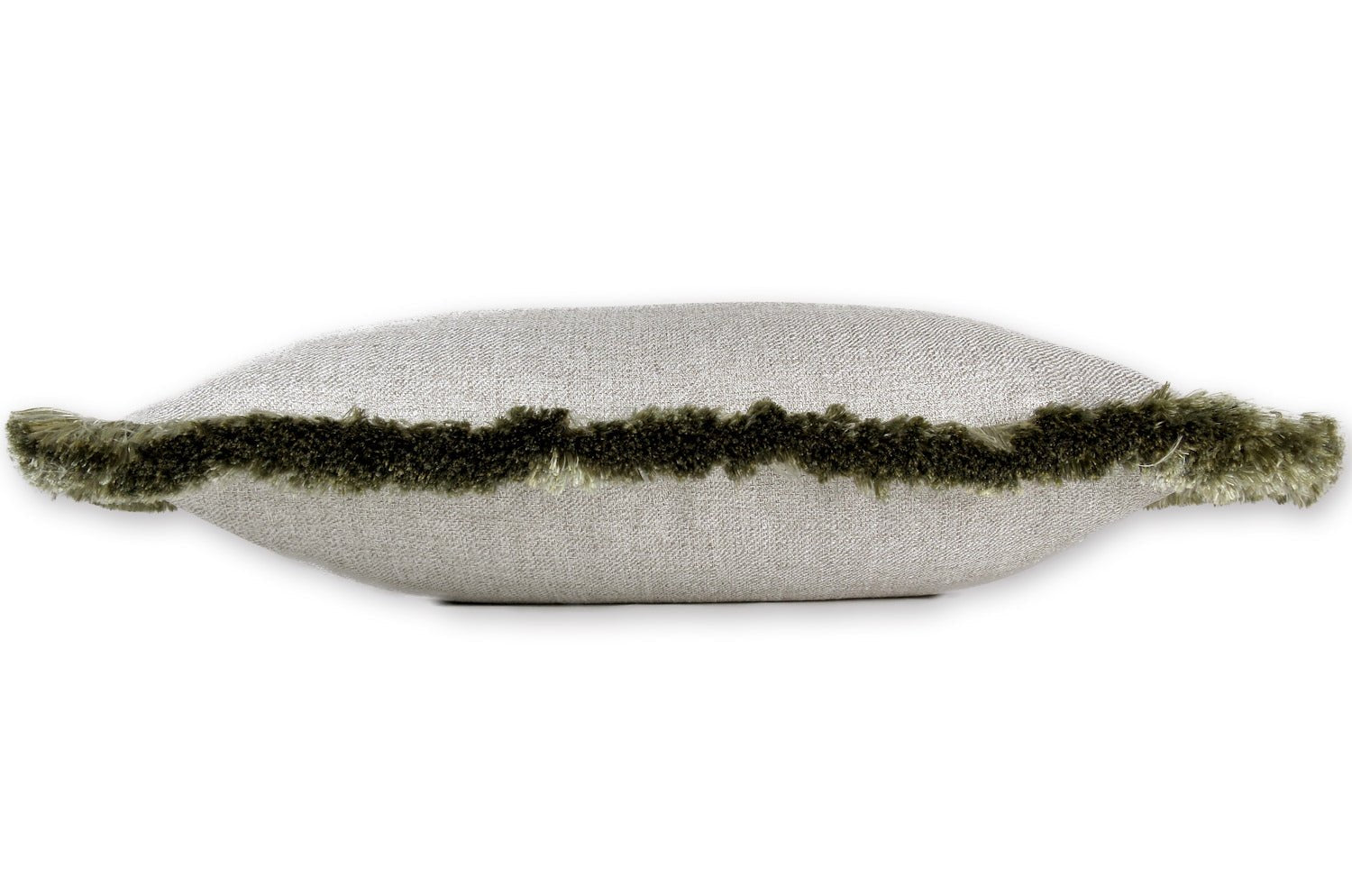 The Luxury fringe ラグジュアリーフリンジクッション 60(70)cm×33(43)cm 中材付 - HOUSE OF JAPAN Shop