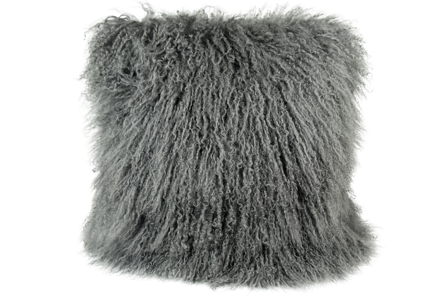 The Luxury Tibet Lamb 全面チベットラムクッションカバー (ドゥリズルグレー) 40×40cm - HOUSE OF JAPAN Shop