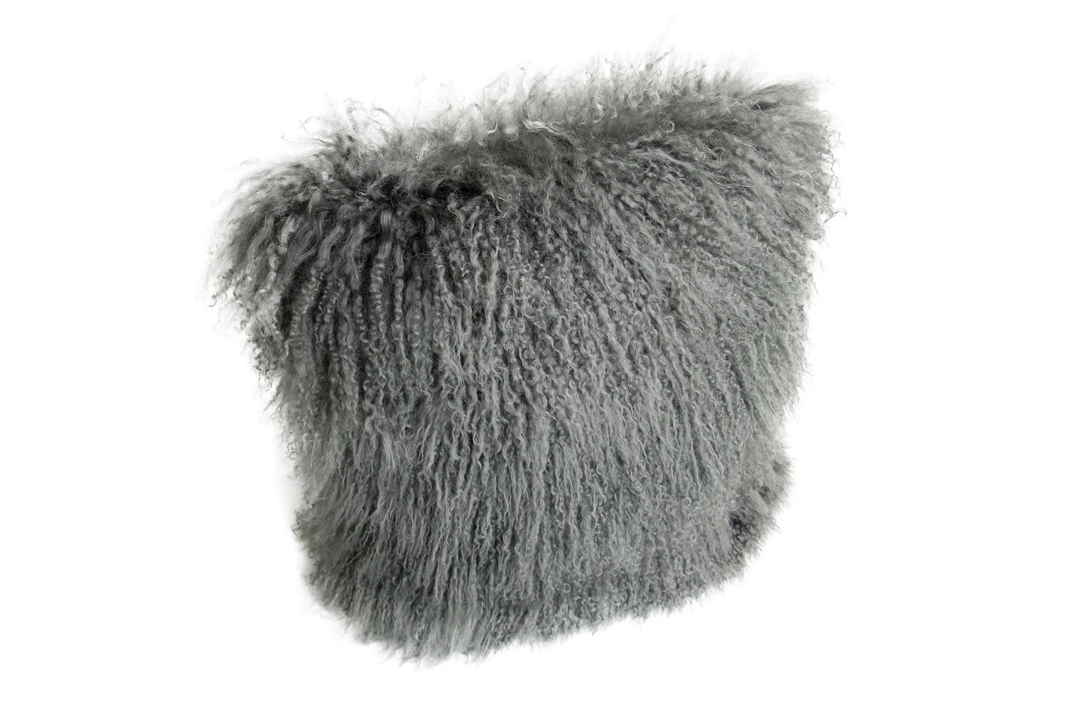 The Luxury Tibet Lamb 全面チベットラムクッションカバー (ドゥリズルグレー) 40×40cm - HOUSE OF JAPAN Shop