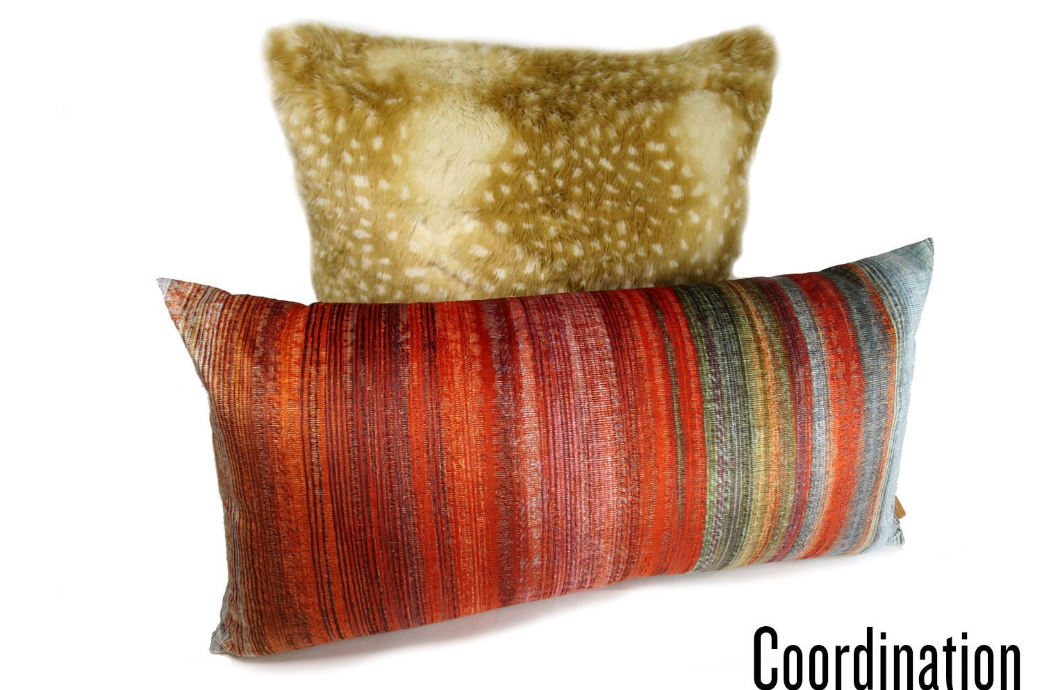 The Marrakech Sunset マラケシュ サンセット スペイン製 滑らかエコスエード クッション 65×34cm 中材付 - HOUSE OF JAPAN Shop