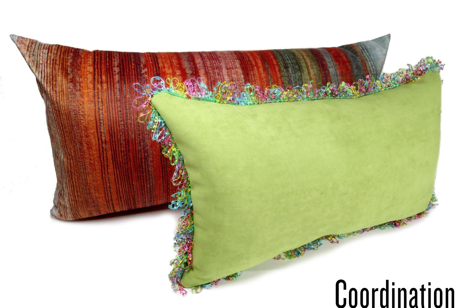 The Marrakech Sunset マラケシュ サンセット スペイン製 滑らかエコスエード クッション 65×34cm 中材付 - HOUSE OF JAPAN Shop