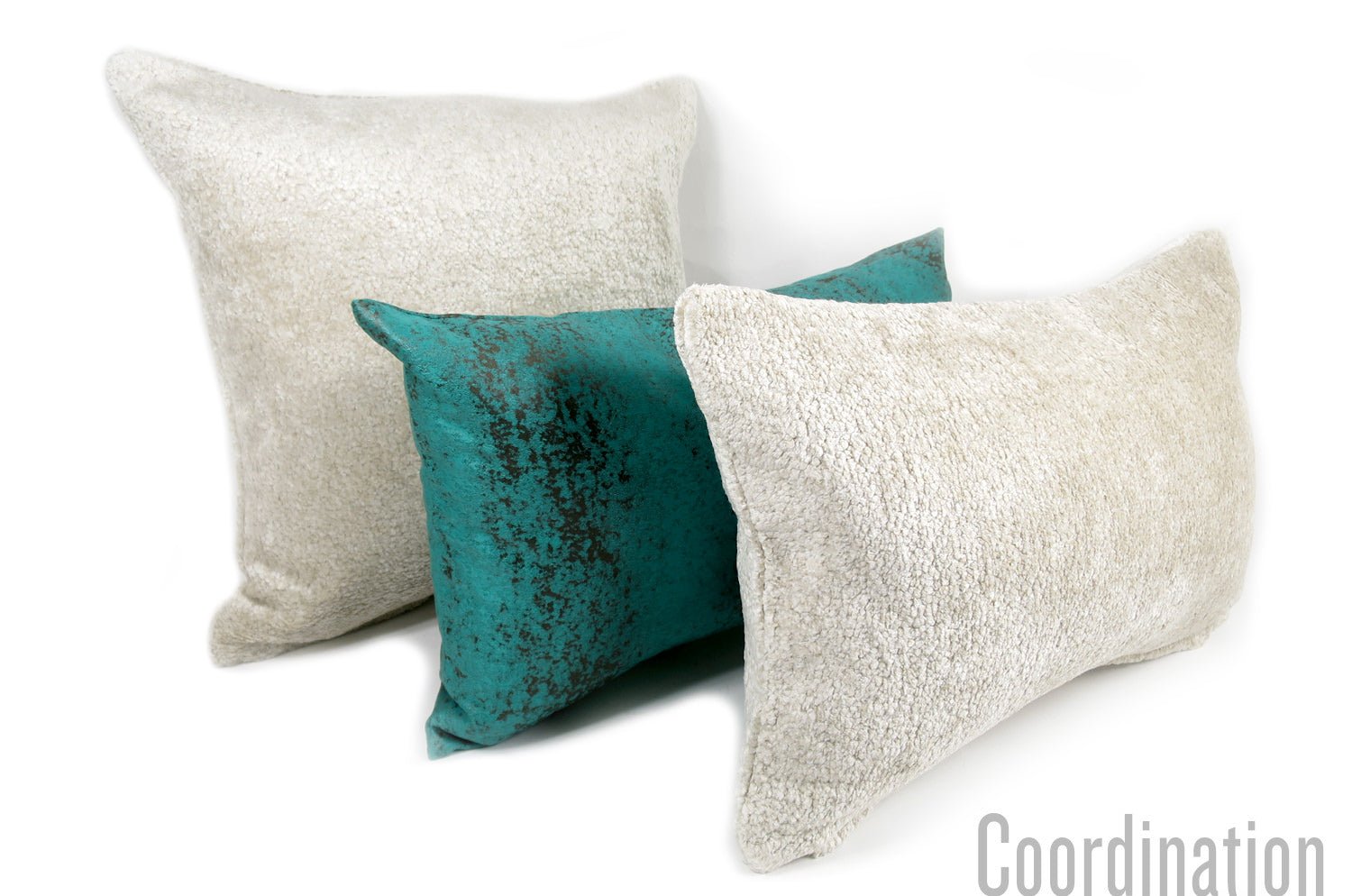 The Melange Velvet メレンゲベルベットクッション Champagne 45×30cm 中材付 - HOUSE OF JAPAN Shop