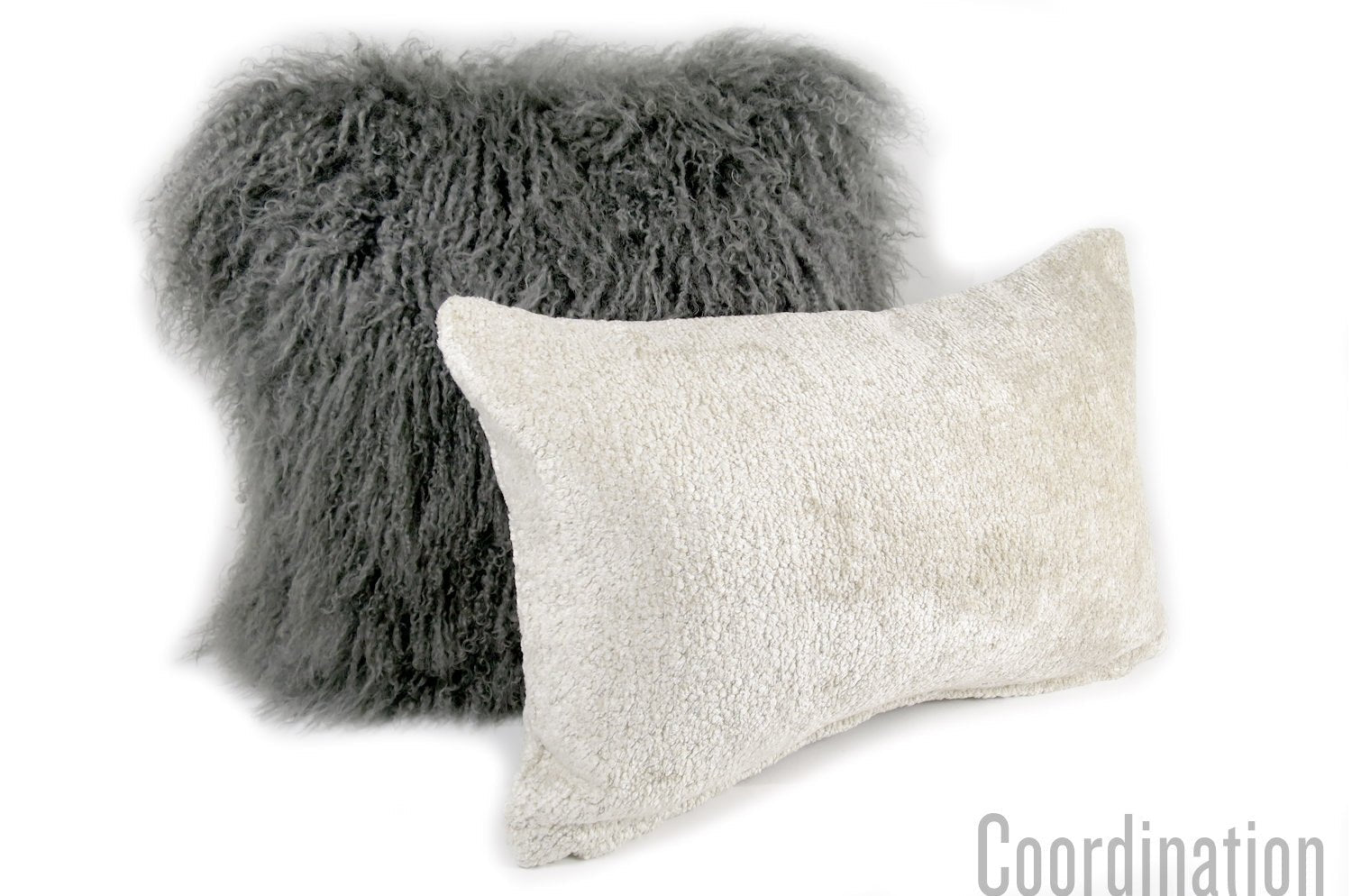 The Melange Velvet メレンゲベルベットクッション Champagne 45×30cm 中材付 - HOUSE OF JAPAN Shop