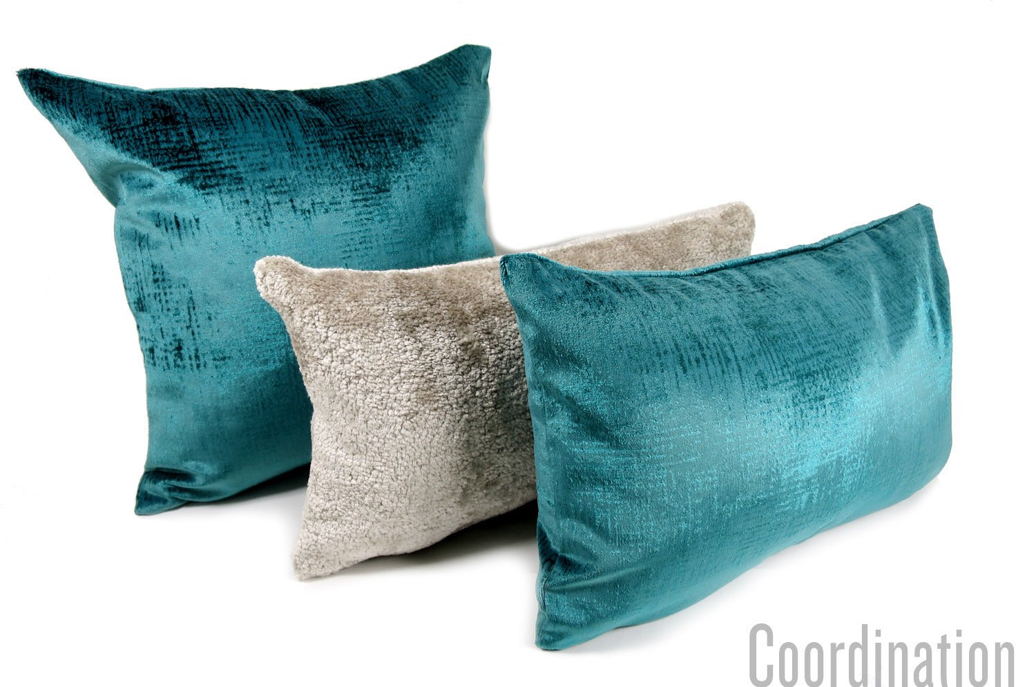 The Melange Velvet メレンゲベルベットクッション Greige 50×30cm 中材付 - HOUSE OF JAPAN Shop