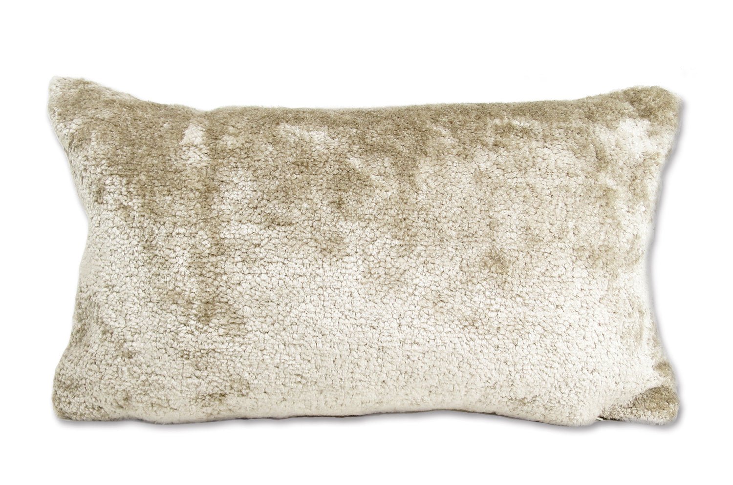 The Melange Velvet メレンゲベルベットクッション Greige 50×30cm 中材付 - HOUSE OF JAPAN Shop