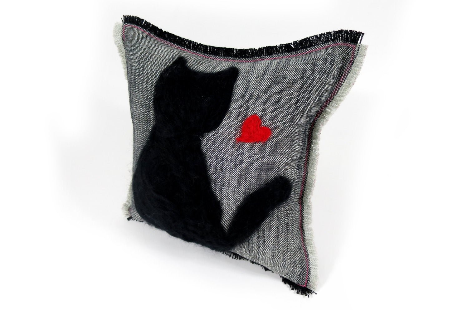 The Message - by your Side ハンドメイドメッセージクッション 35×35cm 中材付 - HOUSE OF JAPAN Shop