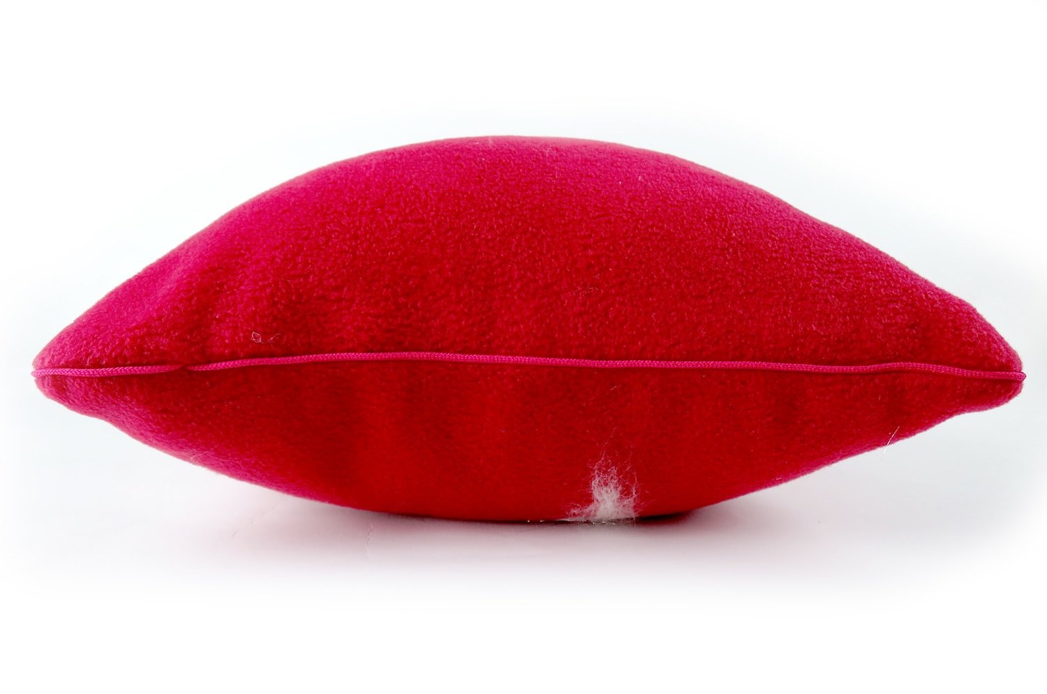 The Message - Heart ハンドメイドメッセージレッドフリースクッション 35×35cm 中材付 - HOUSE OF JAPAN Shop