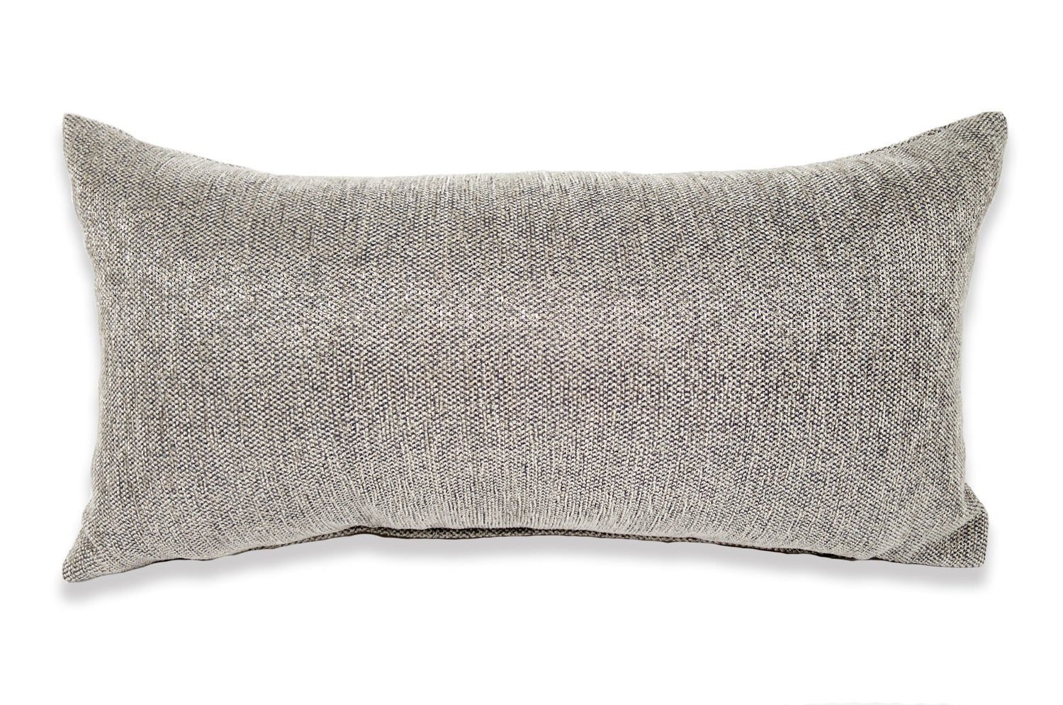 The Meta ラメ織り込み 横長クッション シルバーグレー 50×25cm 中材付 - HOUSE OF JAPAN Shop