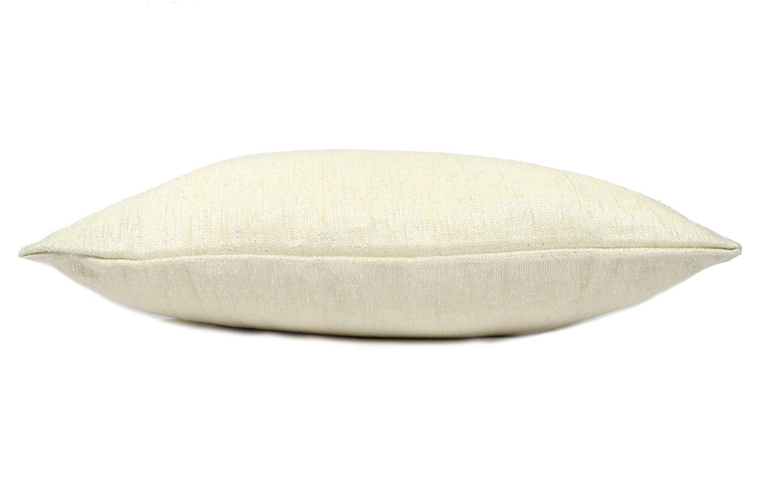 The Meta 光沢シュニール無地クッション パールホワイト 50×30cm 中材付 - HOUSE OF JAPAN Shop