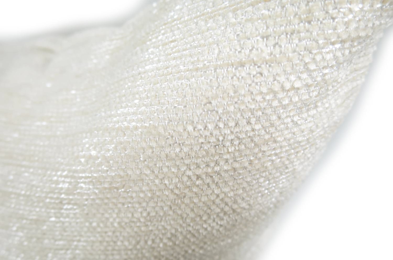 The Meta 光沢シュニール無地 クッションカバー パールホワイト 50×50cm - HOUSE OF JAPAN Shop