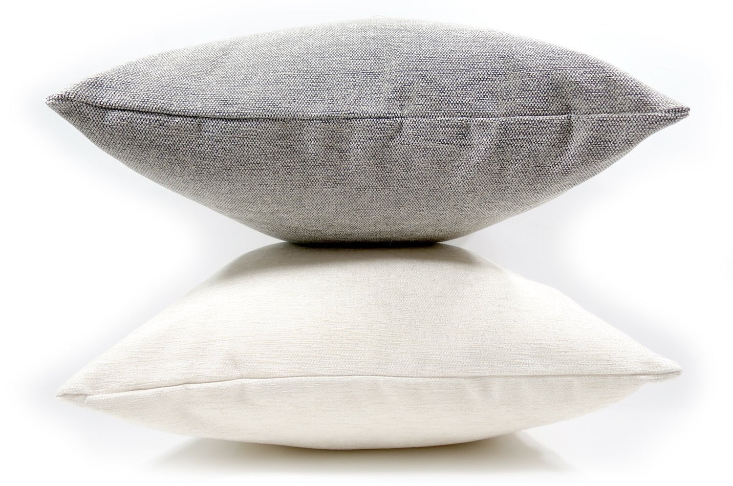 The Meta ラメ織り込み クッションカバー シルバーグレー 50×50cm - HOUSE OF JAPAN Shop