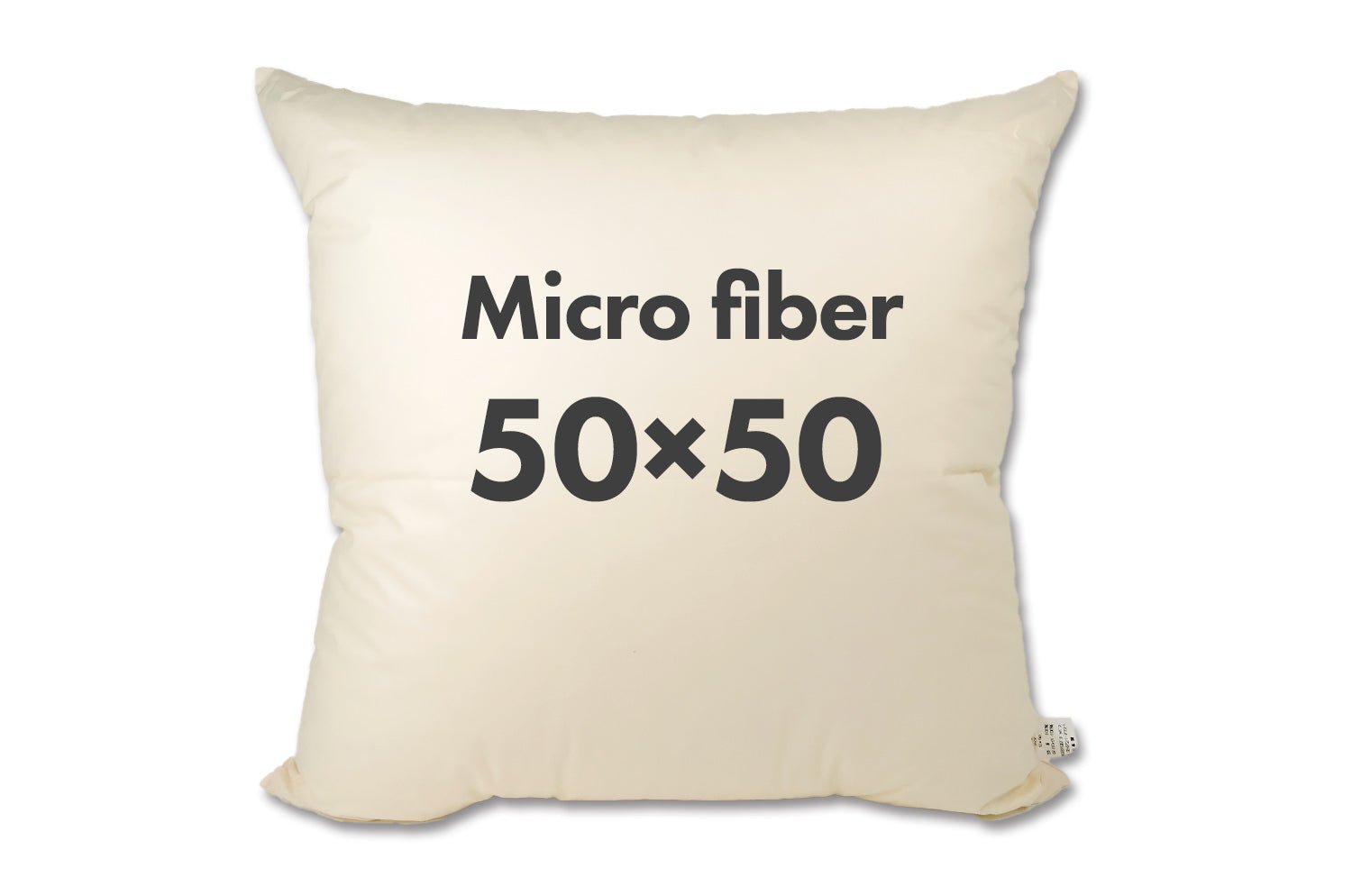 The Microfiber もちもち羽毛タッチ 日本製マイクロファイバーヌードクッション(クッション中身) 50×50cm用 - HOUSE OF JAPAN Shop