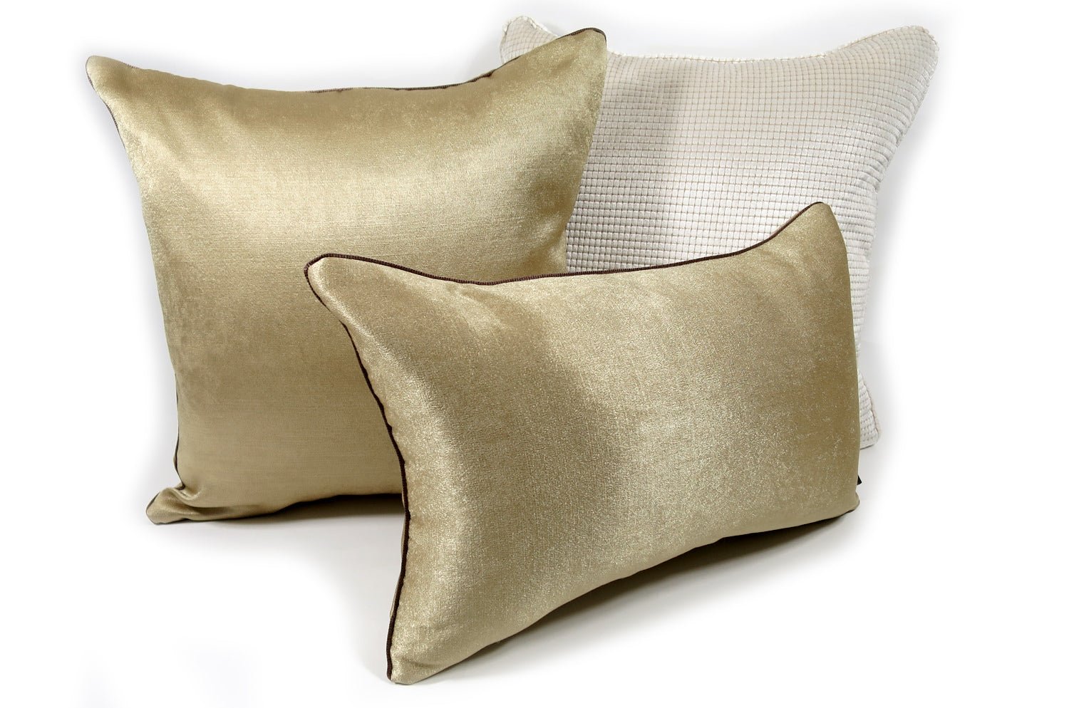 The Milky Gold シャインミルキーゴールドクッションカバー 45×45cm - HOUSE OF JAPAN Shop