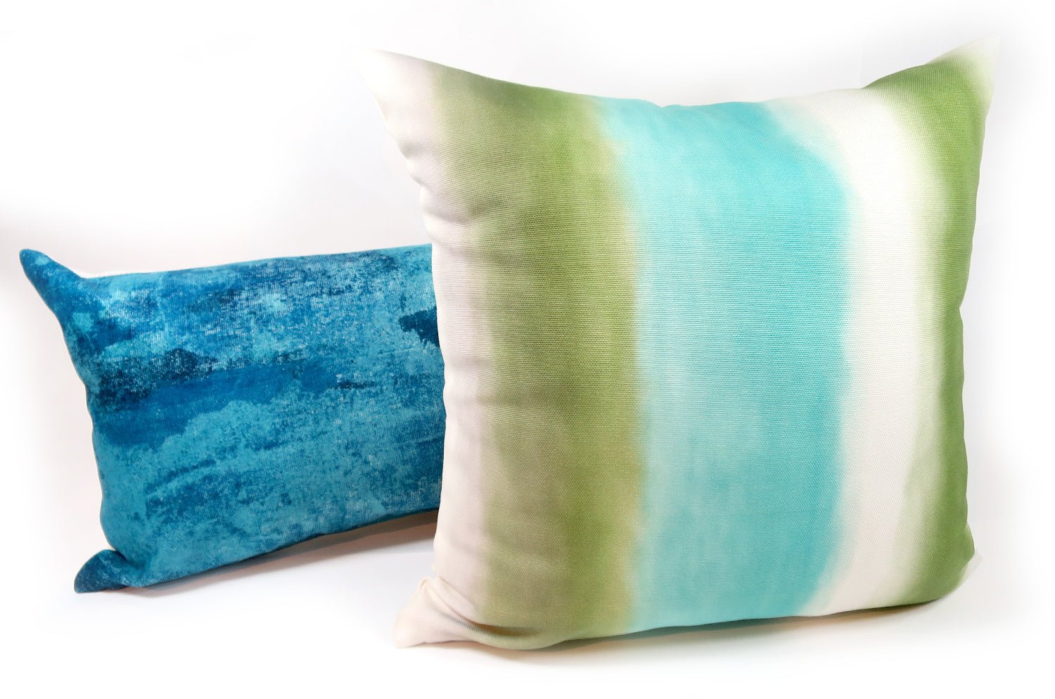 The Mint Gradation ミントグラデーションクッションカバー sun+sun mint 撥水加工 45×45cm - HOUSE OF JAPAN Shop