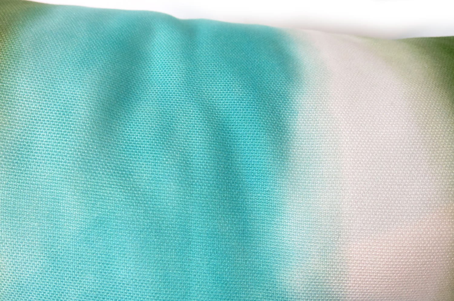 The Mint Gradation ミントグラデーションクッションカバー sun+sun mint 撥水加工 45×45cm - HOUSE OF JAPAN Shop