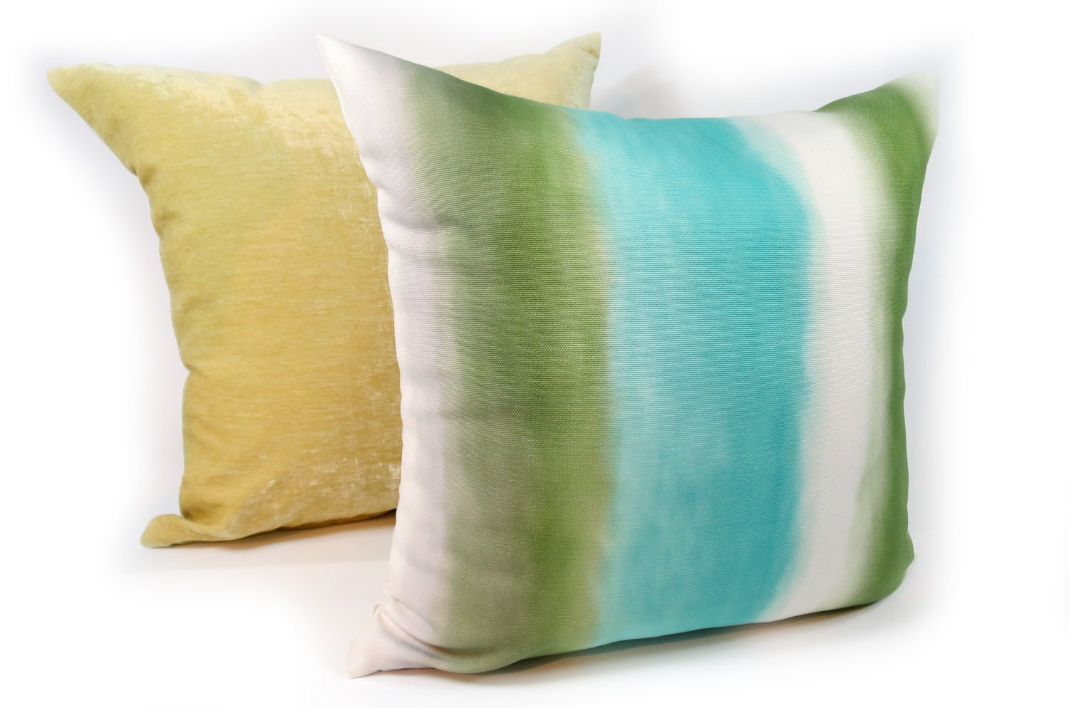 The Mint Gradation ミントグラデーションクッションカバー sun+sun mint 撥水加工 45×45cm - HOUSE OF JAPAN Shop