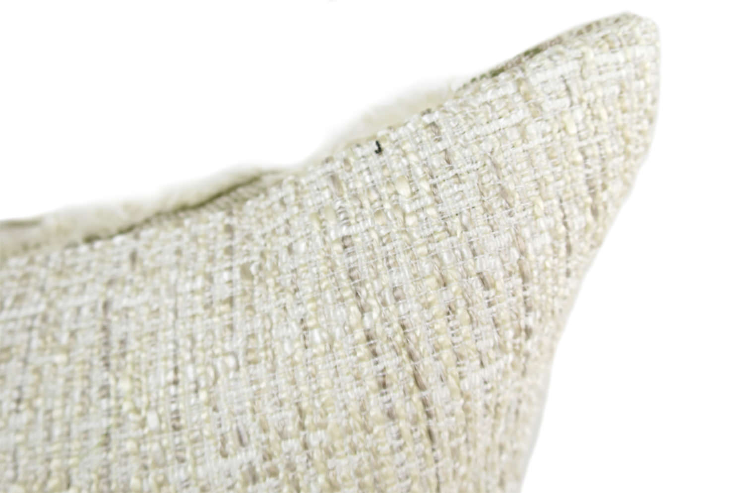 The MISIA リビエラ ドゥ ルヴァン ジャカード クッション(アイボリー) 45×30cm 中材付 - HOUSE OF JAPAN Shop