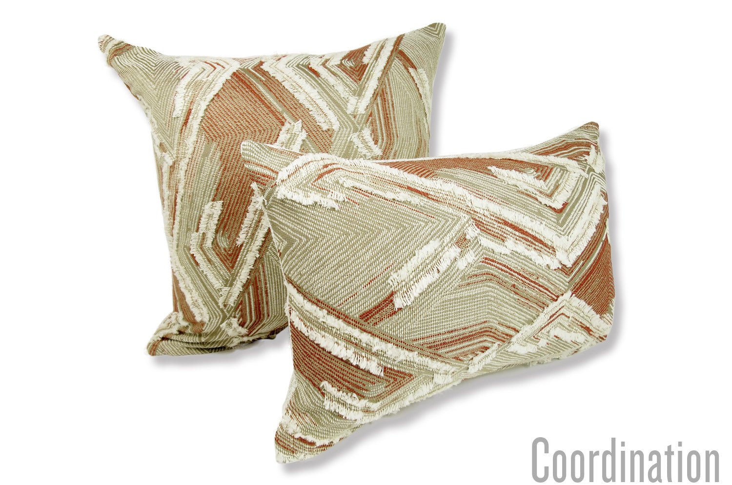 The MISIA リビエラ ドゥ ルヴァン ジャカード クッション (アラベスク) 45×30cm 中材付 - HOUSE OF JAPAN Shop