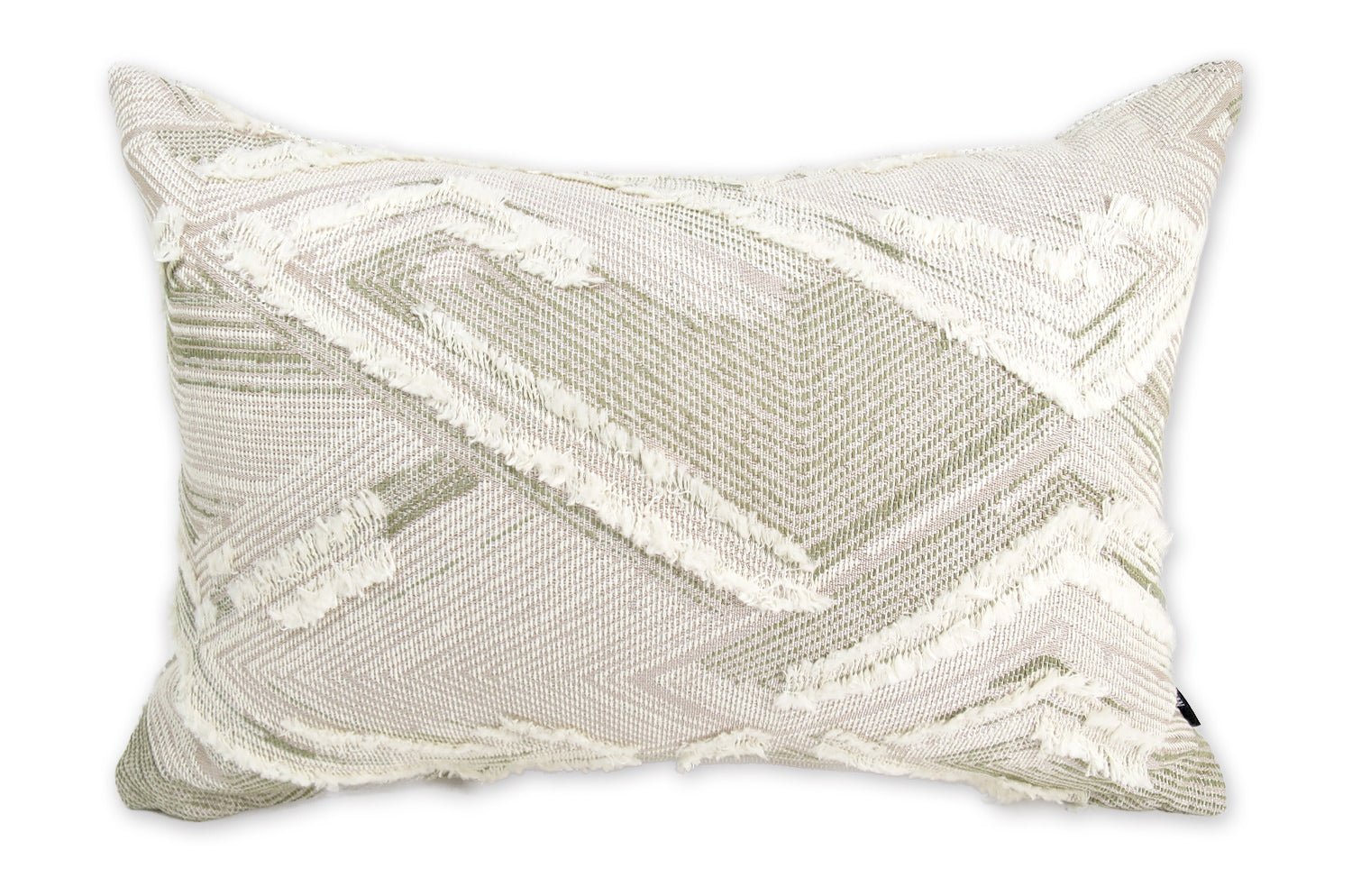 The MISIA リビエラ ドゥ ルヴァン ジャカード クッション(アイボリー) 45×30cm 中材付 - HOUSE OF JAPAN Shop