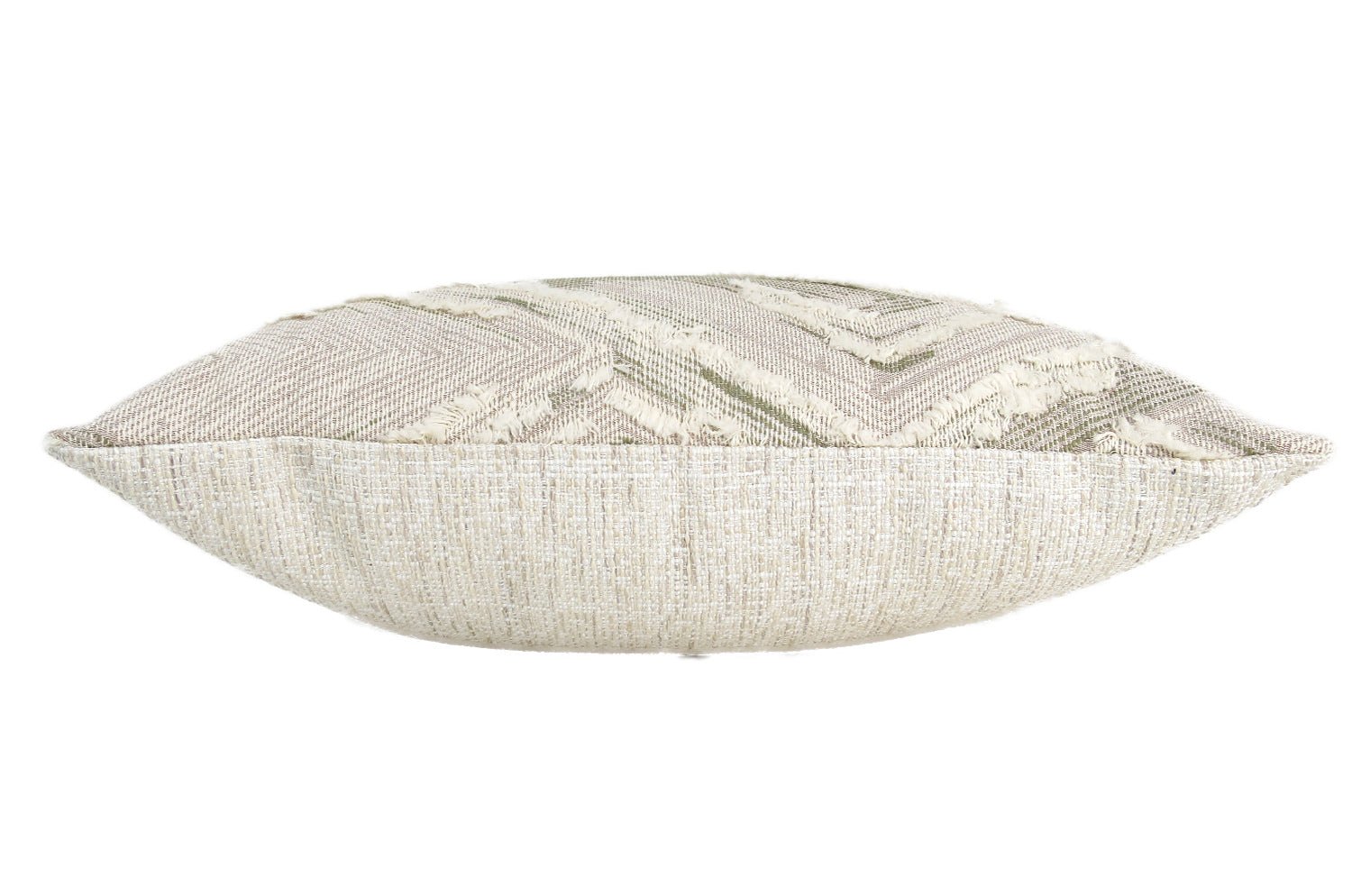 The MISIA リビエラ ドゥ ルヴァン ジャカード クッション(アイボリー) 45×30cm 中材付 - HOUSE OF JAPAN Shop