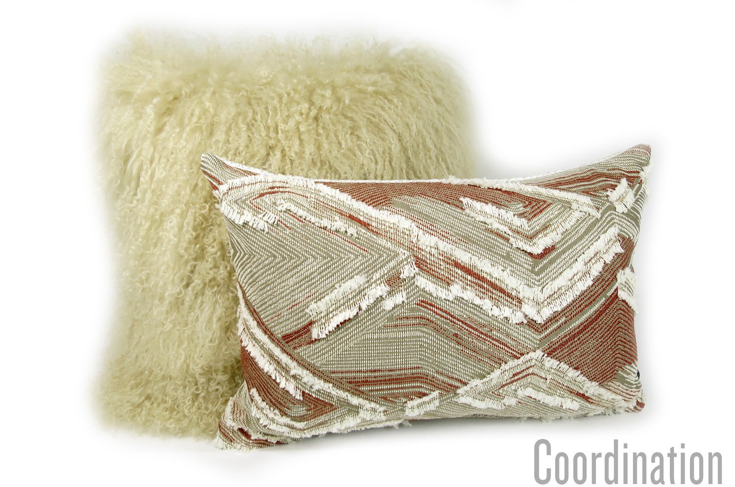 The MISIA リビエラ ドゥ ルヴァン ジャカード クッション (アラベスク) 45×30cm 中材付 - HOUSE OF JAPAN Shop