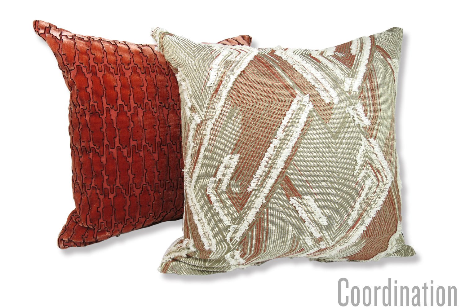 The MISIA リビエラ ドゥ ルヴァン ジャカード クッションカバー (アラベスク) 45×45cm - HOUSE OF JAPAN Shop