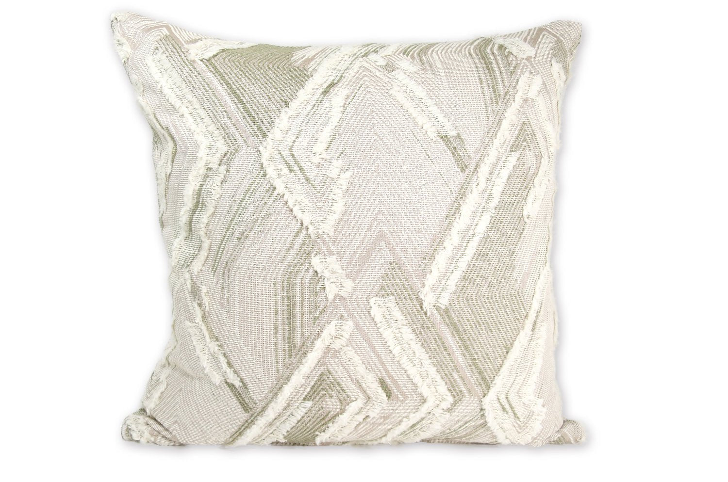 The MISIA リビエラ ドゥ ルヴァン ジャカード クッションカバー(アイボリー) 45×45cm - HOUSE OF JAPAN Shop