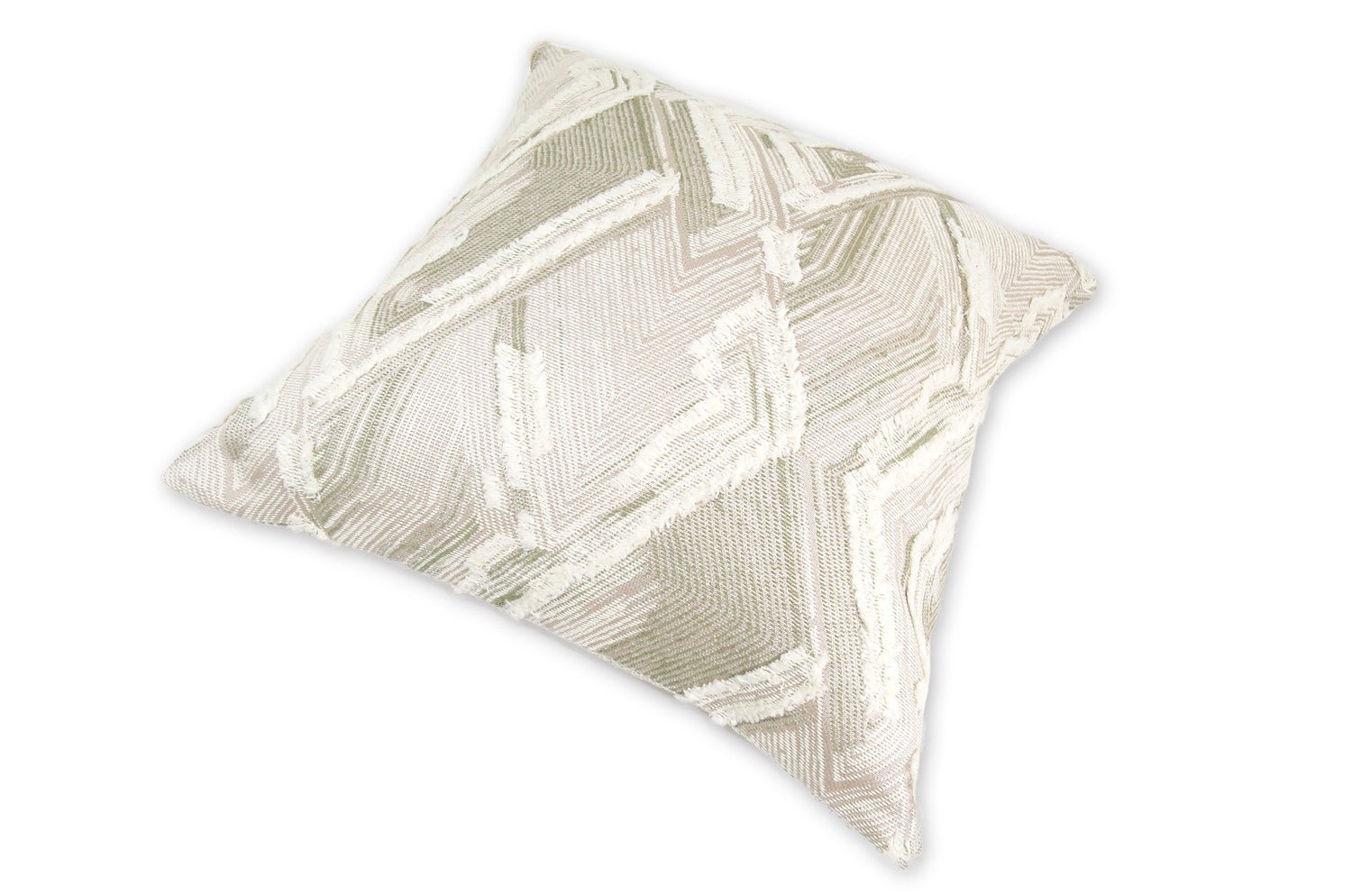 The MISIA リビエラ ドゥ ルヴァン ジャカード クッションカバー(アイボリー) 45×45cm - HOUSE OF JAPAN Shop