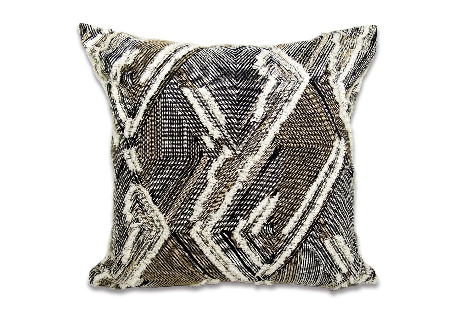 The MISIA リビエラ ドゥ ルヴァン ジャカード クッションカバー (カルボーネ) 45×45cm - HOUSE OF JAPAN Shop