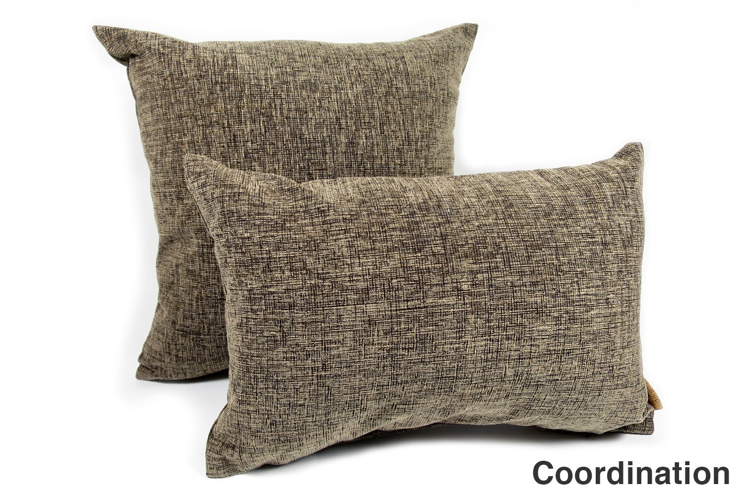 The Mix Jacquard ミックスジャカードクッションカバー ライトブラウン 45×45cm - HOUSE OF JAPAN Shop