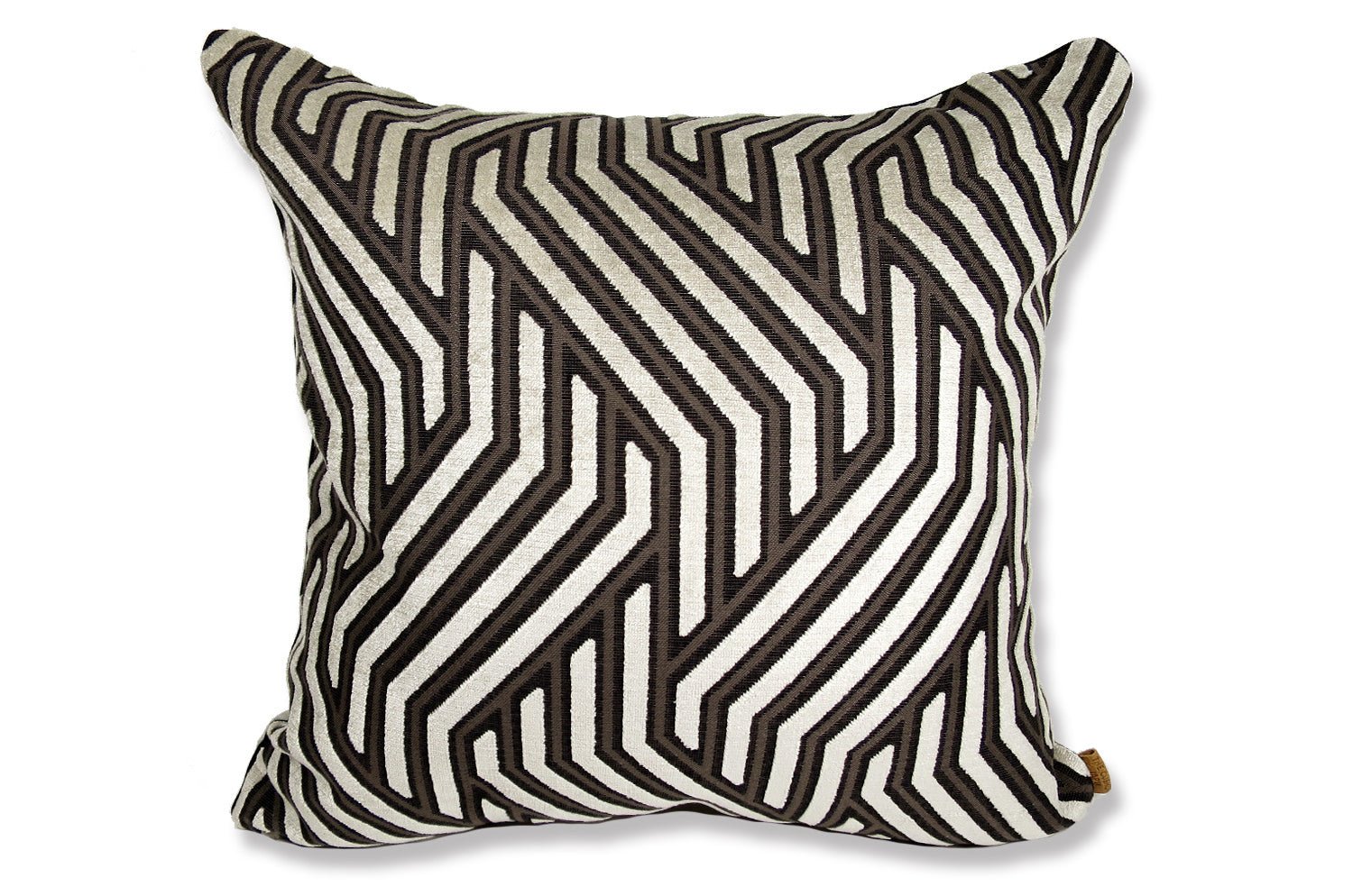 The Modernist モダニスト ジャカードベルベット クッションカバー シルバー 50×50cm - HOUSE OF JAPAN Shop