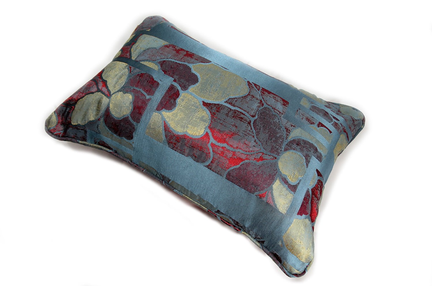 The NAGANO PETROLIO/ROSSO/ORO アルマーニカーザ ナガノ パイピング付クッション 45×30cm 中材付 - HOUSE OF JAPAN Shop