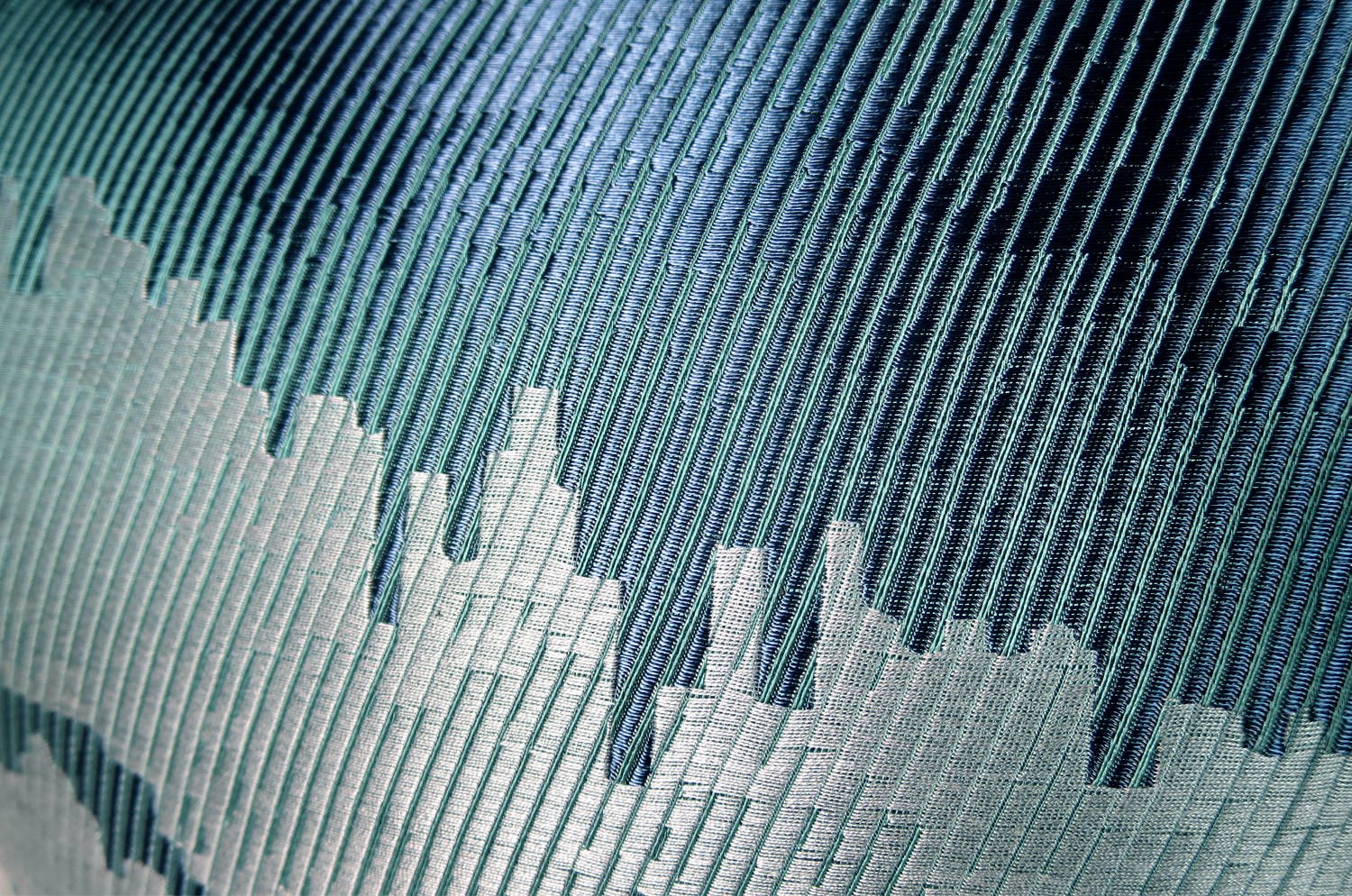 The NAMUR アルマーニカーザ ナミュールクッションカバー(アイアンブルー) 45×45cm - HOUSE OF JAPAN Shop