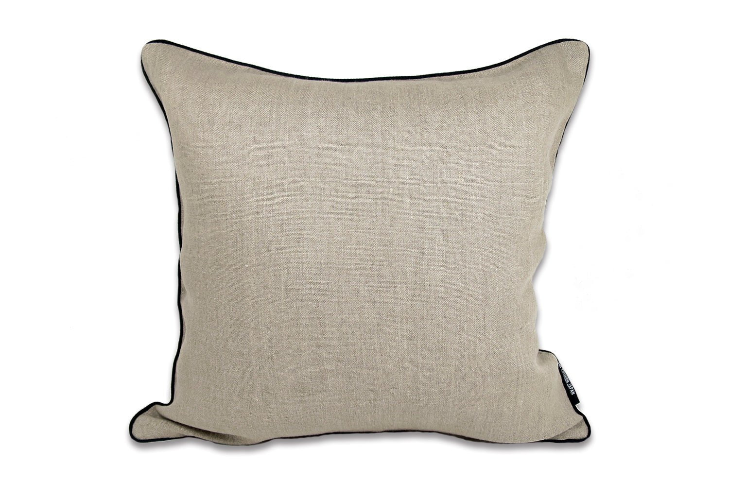 The Natural Linen ナチュラルリネン パイピング クッションカバー 40×40cm - HOUSE OF JAPAN Shop