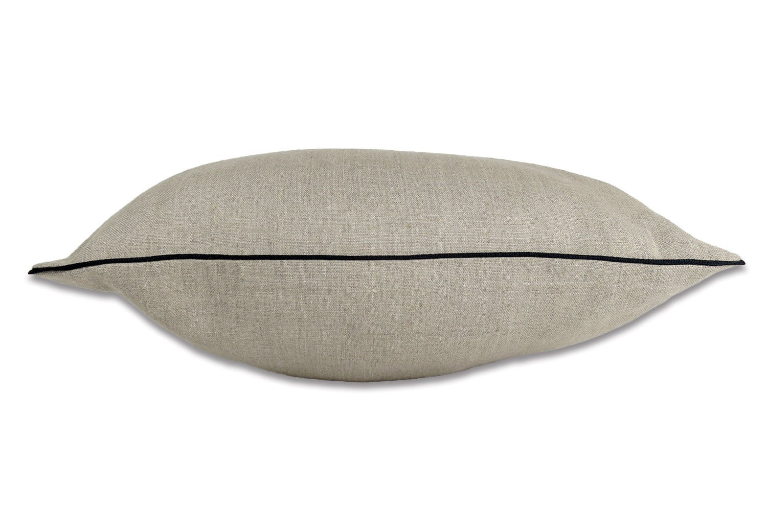 The Natural Linen ナチュラルリネン パイピング クッションカバー 40×40cm - HOUSE OF JAPAN Shop