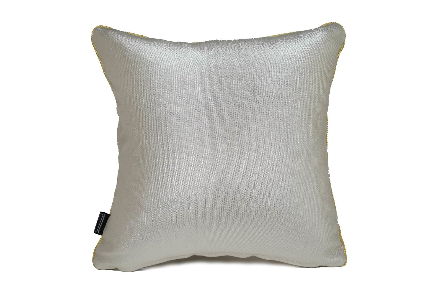 The Neo Japanesque ヴィンテージ帯地クッション 松文様<白銀> 28×28cm 中材付 - HOUSE OF JAPAN Shop